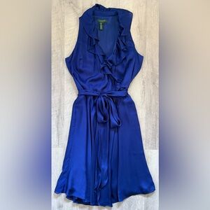 LAUREN Ralph Lauren silk wrap dress 👗